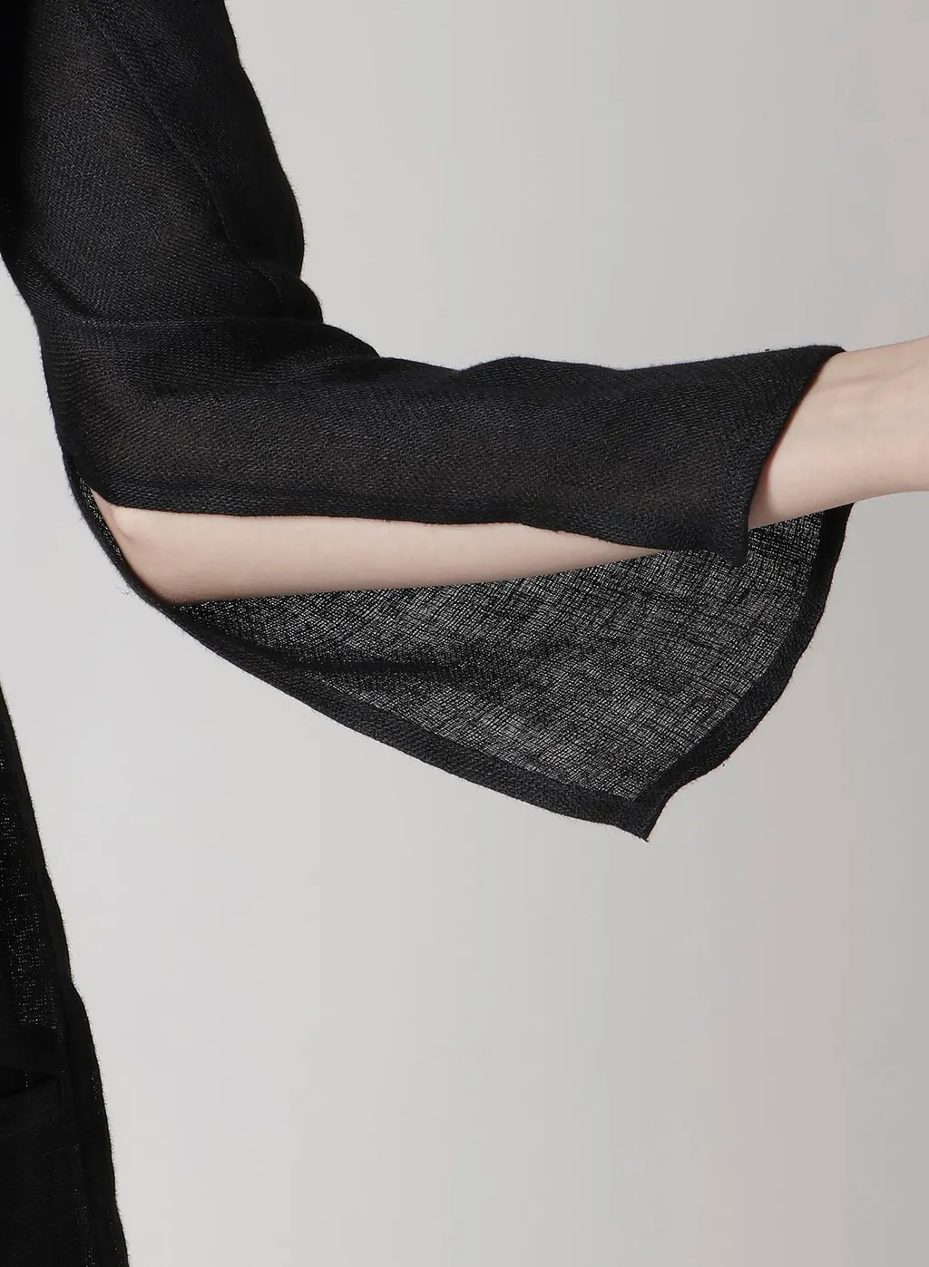 Li Double Gauze Shoulder Motif Jacket