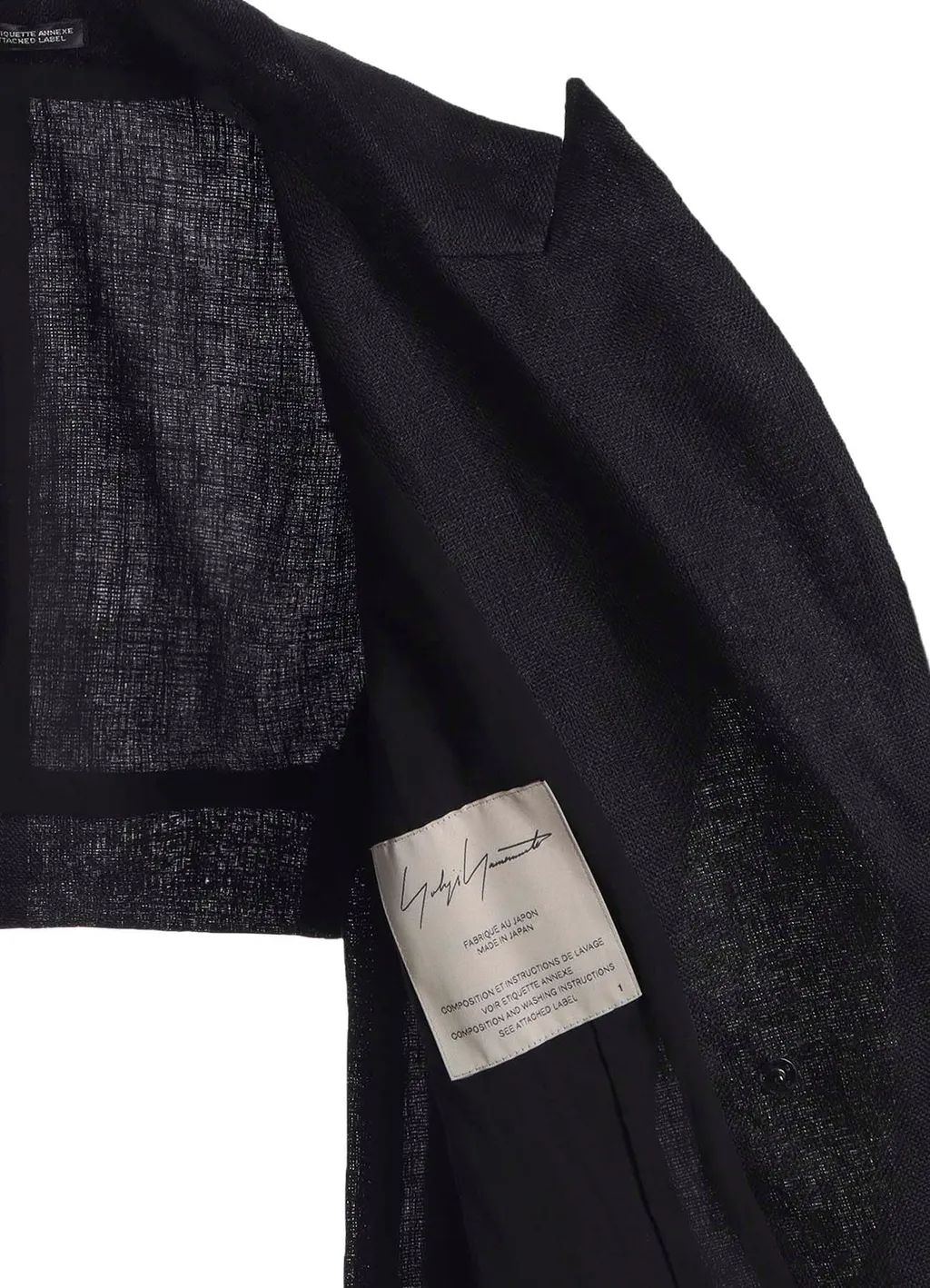 Li Double Gauze Shoulder Motif Jacket