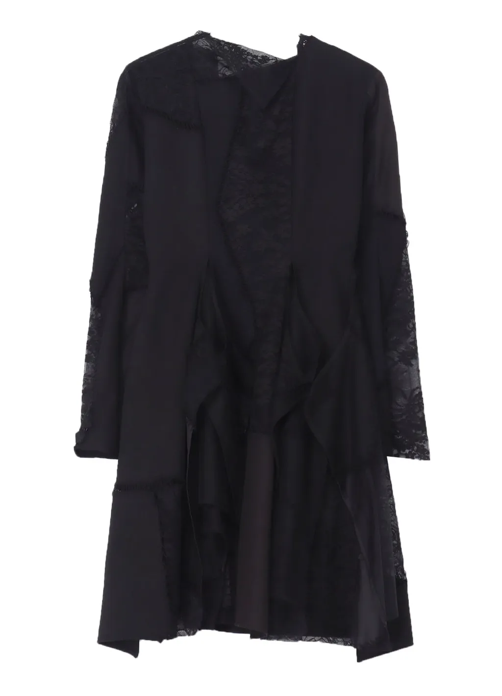 Salsa Lace Patchwork Long Blouse