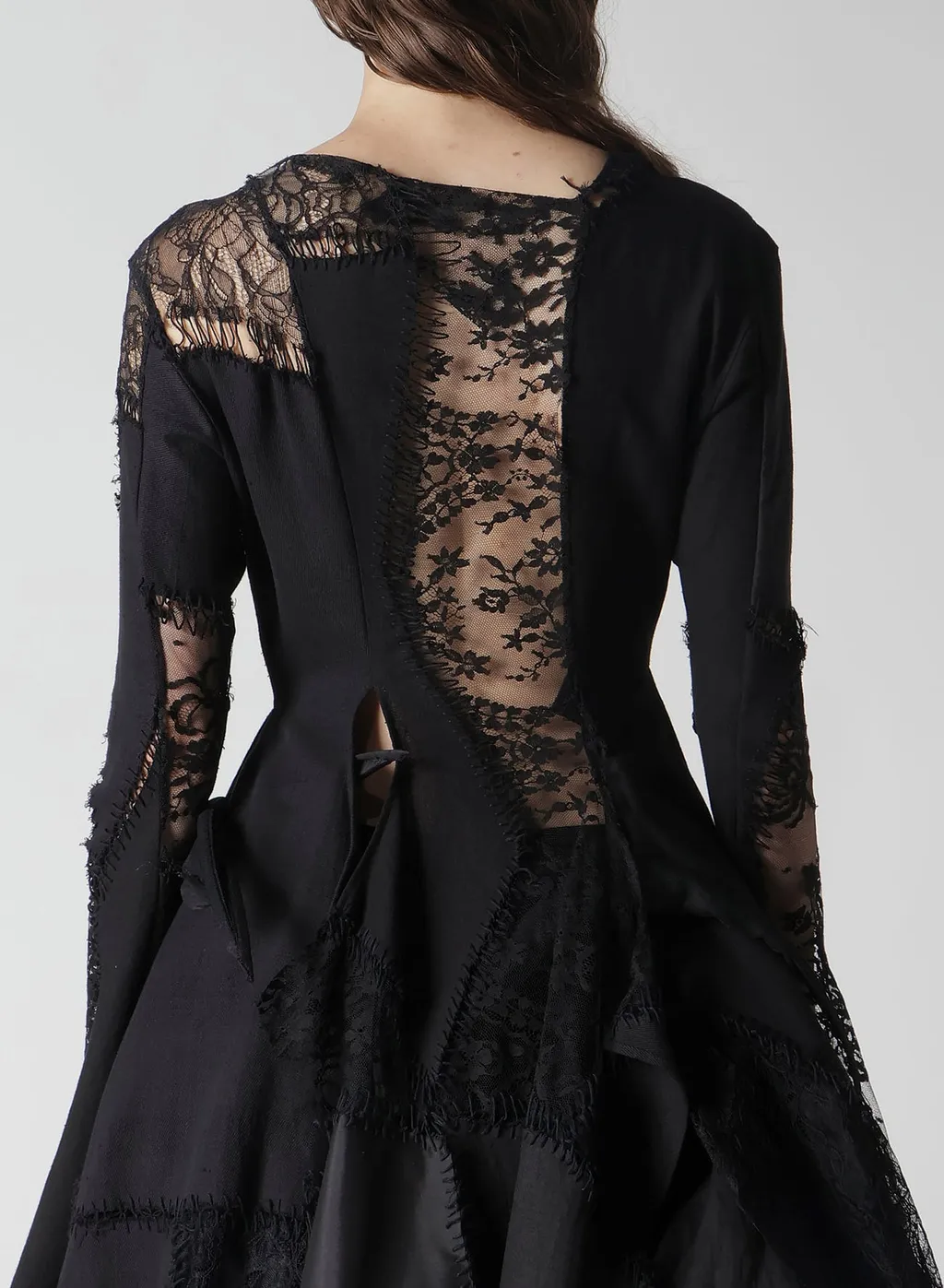 Salsa Lace Patchwork Long Blouse