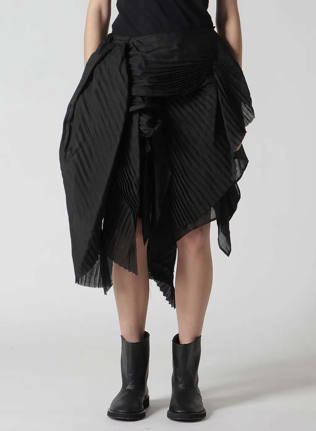 Ra Lawn Pleated Skirt A
