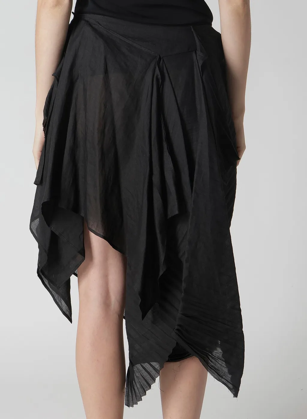 Ra Lawn Pleated Skirt A