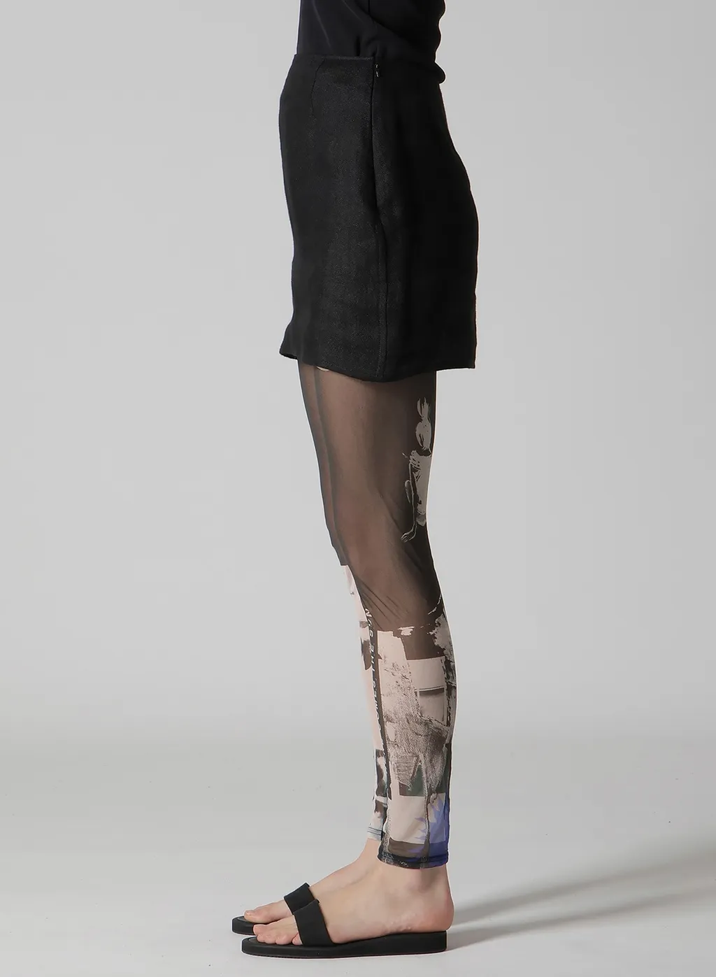 C-Pattern E Basic Leggings B