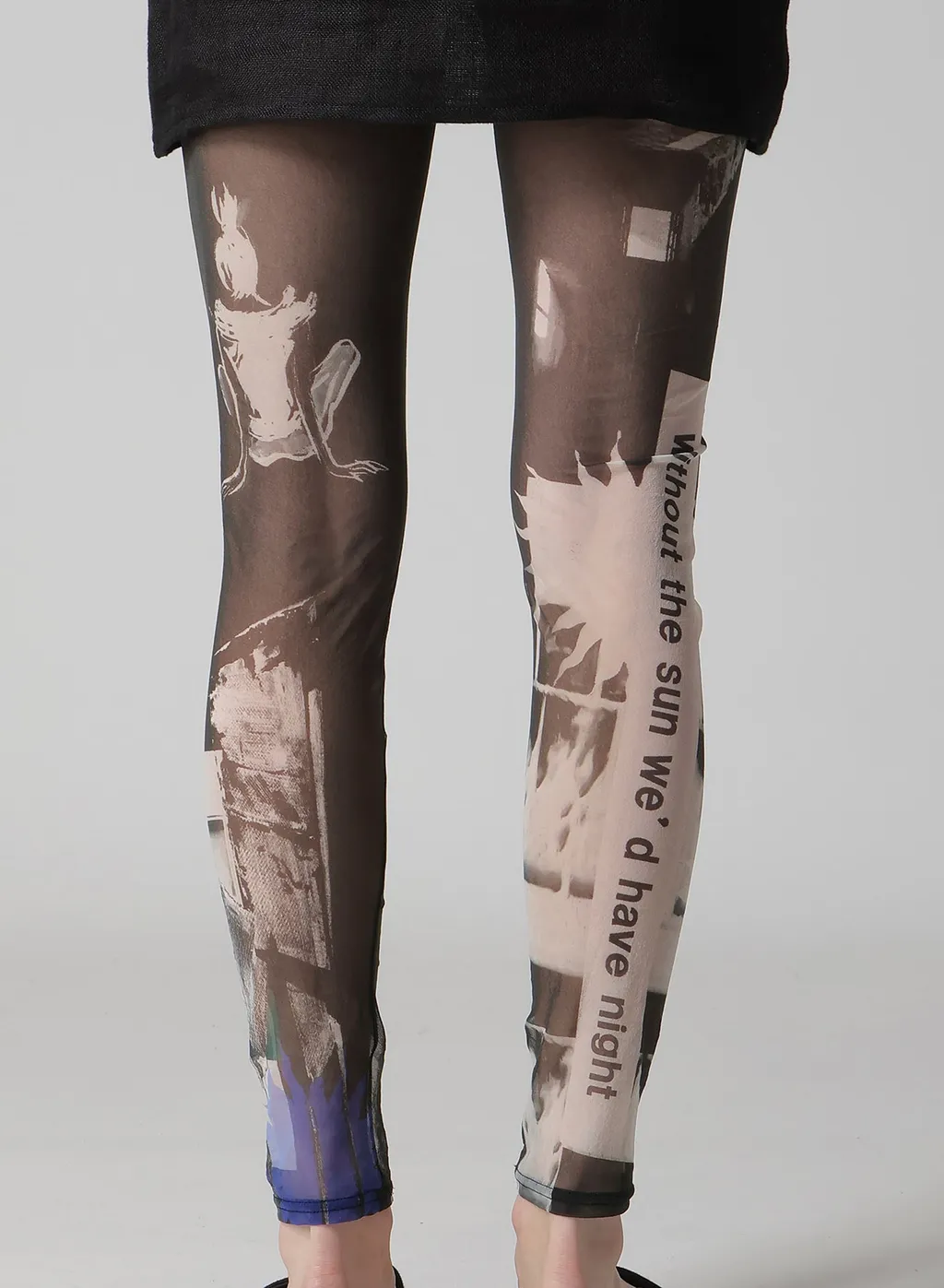C-Pattern E Basic Leggings B
