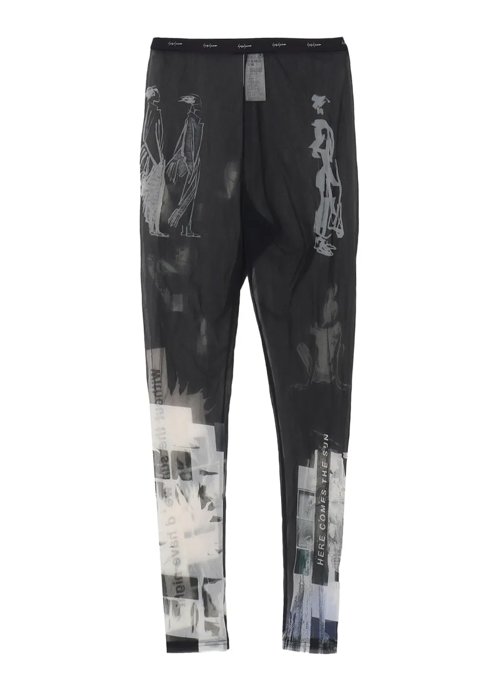 C-Pattern E Basic Leggings B