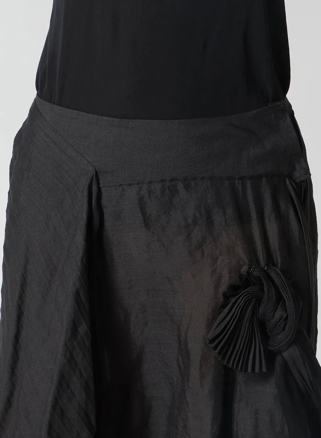 Ra Lawn Pleated Skirt B