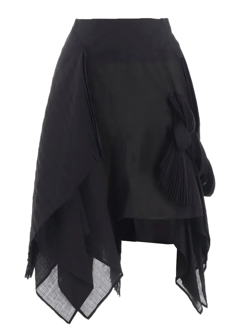 Ra Lawn Pleated Skirt B
