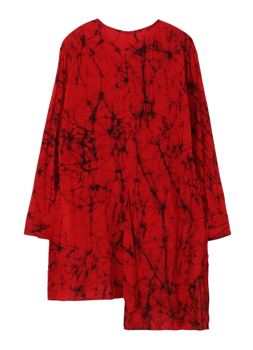 Batikk Lawn Draped Blouse A