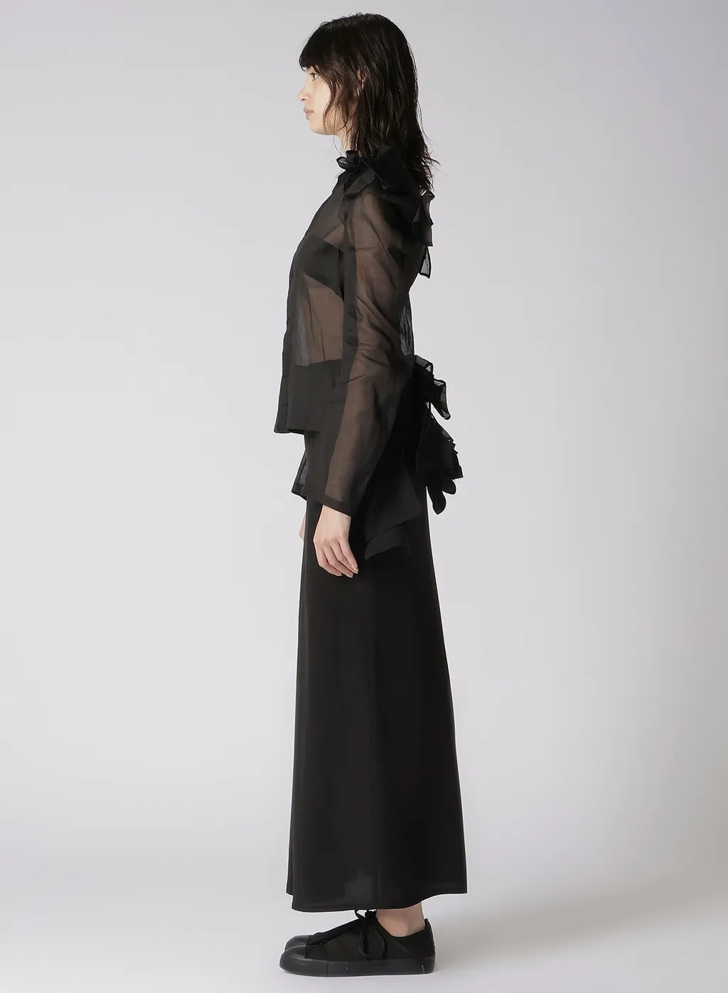 80 Organza Lawn Folded C Jacket