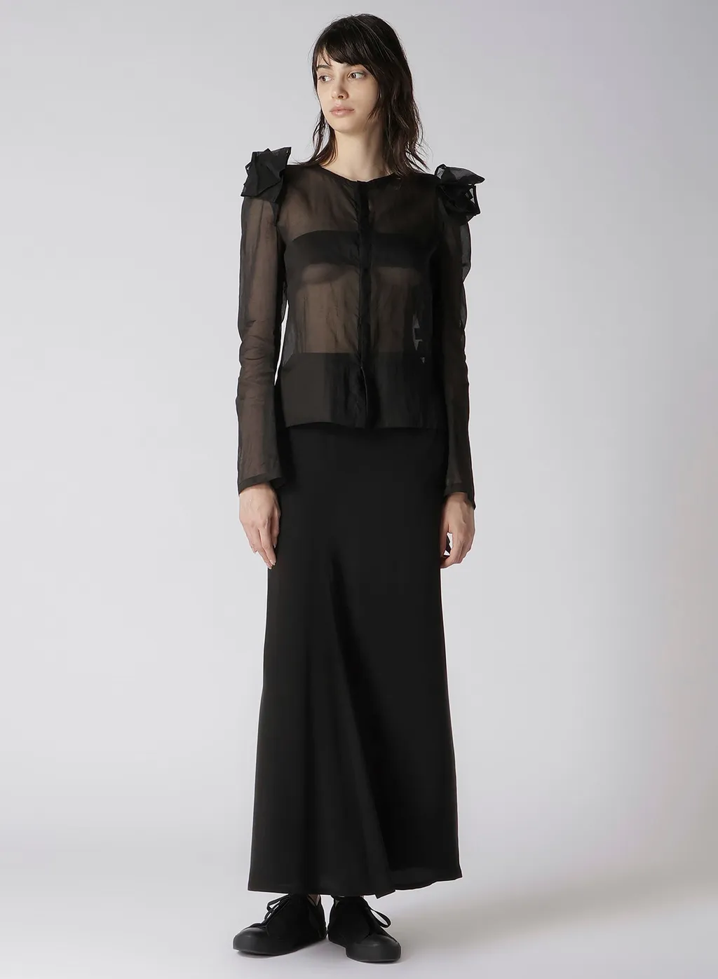 80 Organza Lawn Folded C Jacket