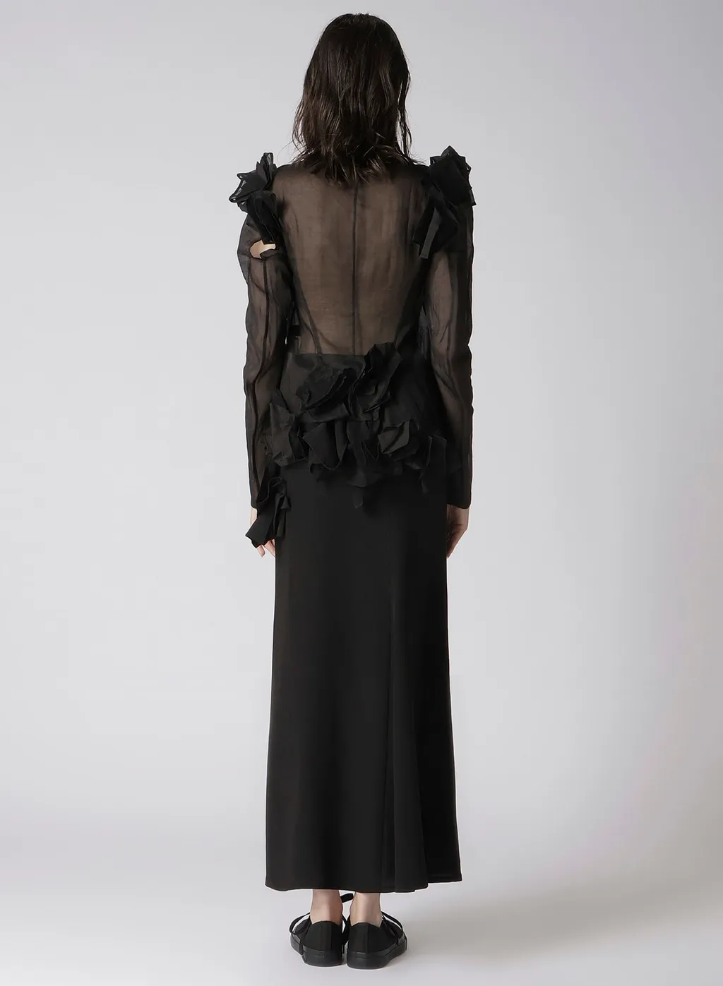 80 Organza Lawn Folded C Jacket