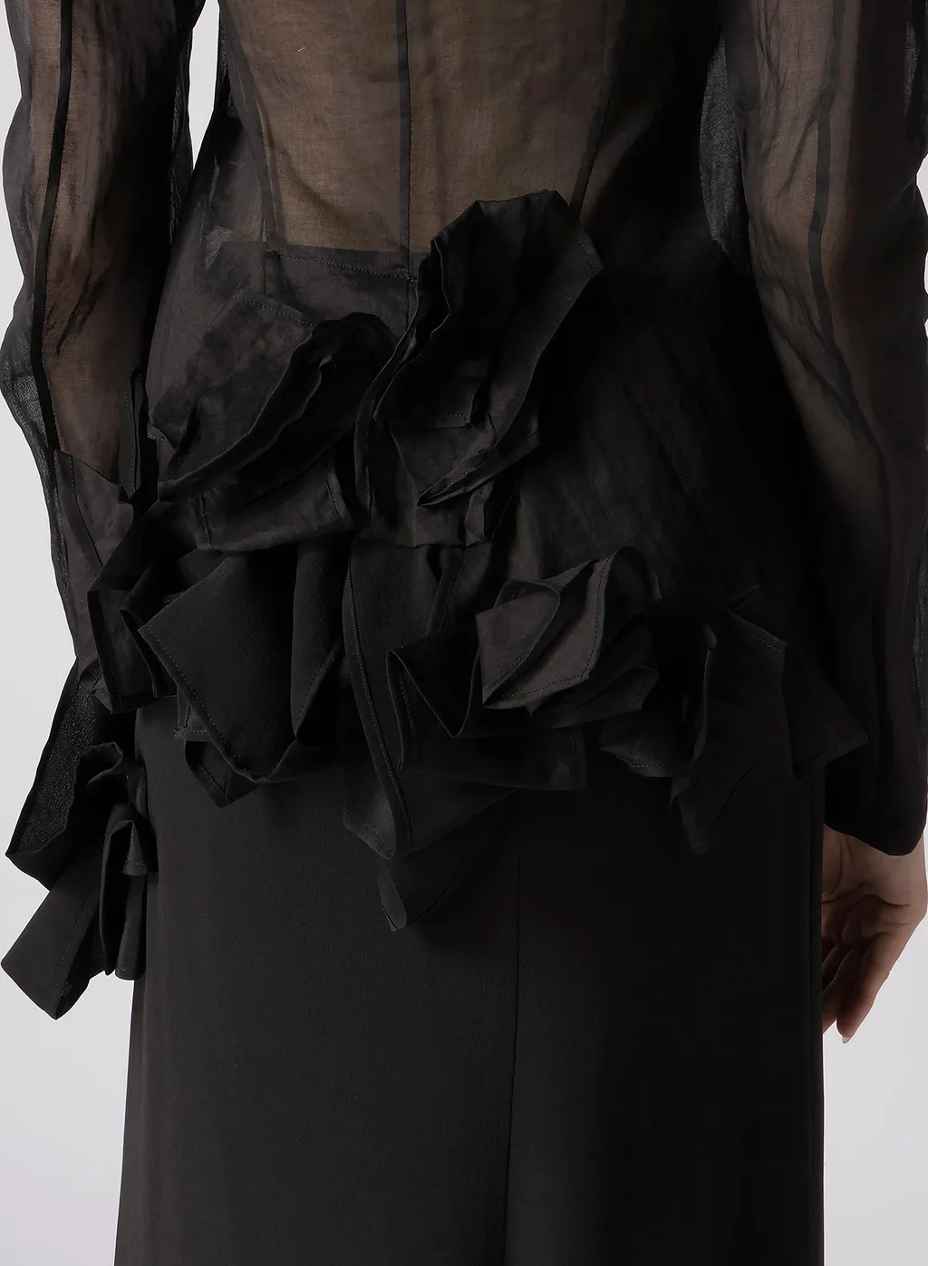 80 Organza Lawn Folded C Jacket