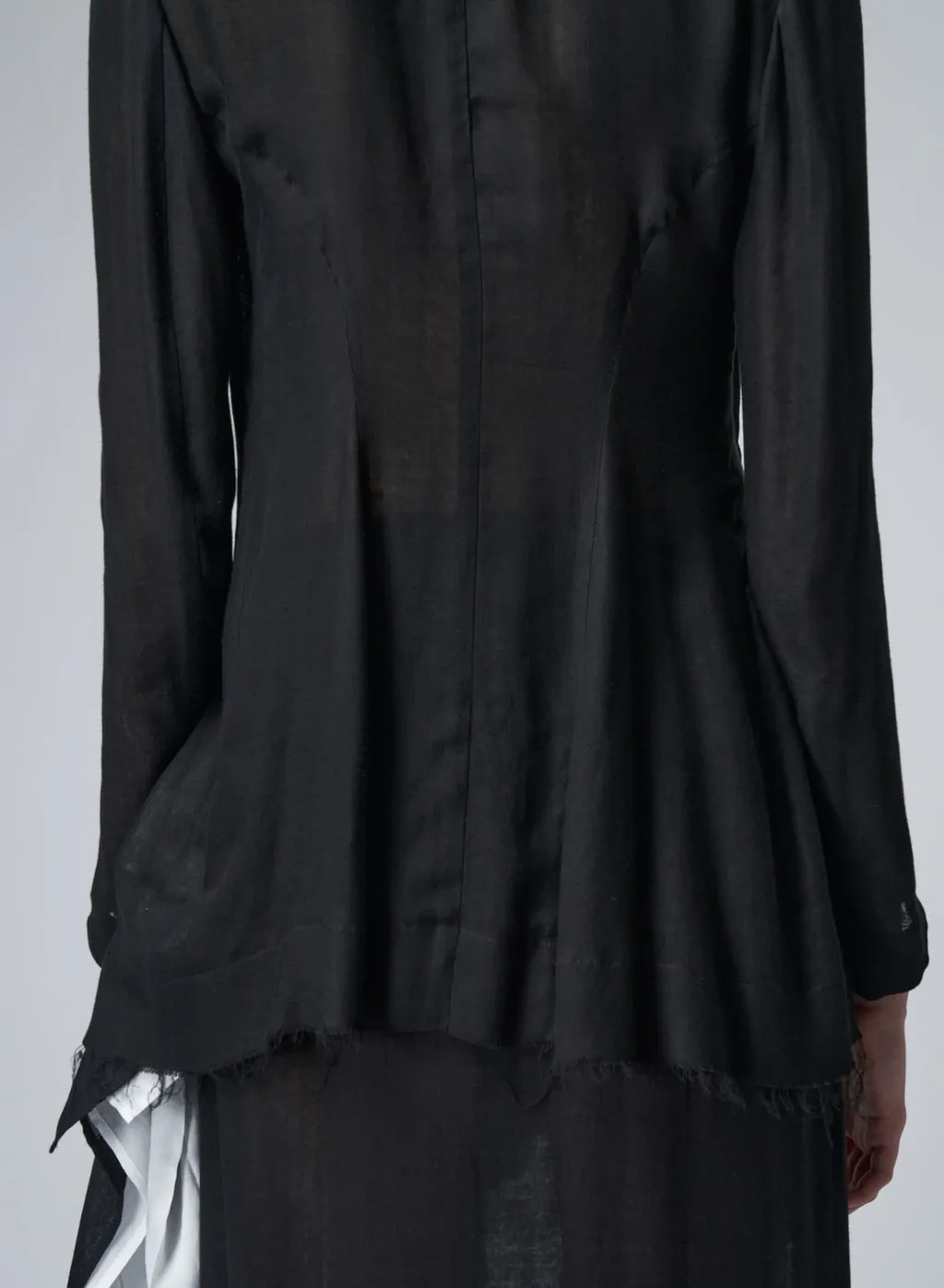 Short Front Pleated Jacket