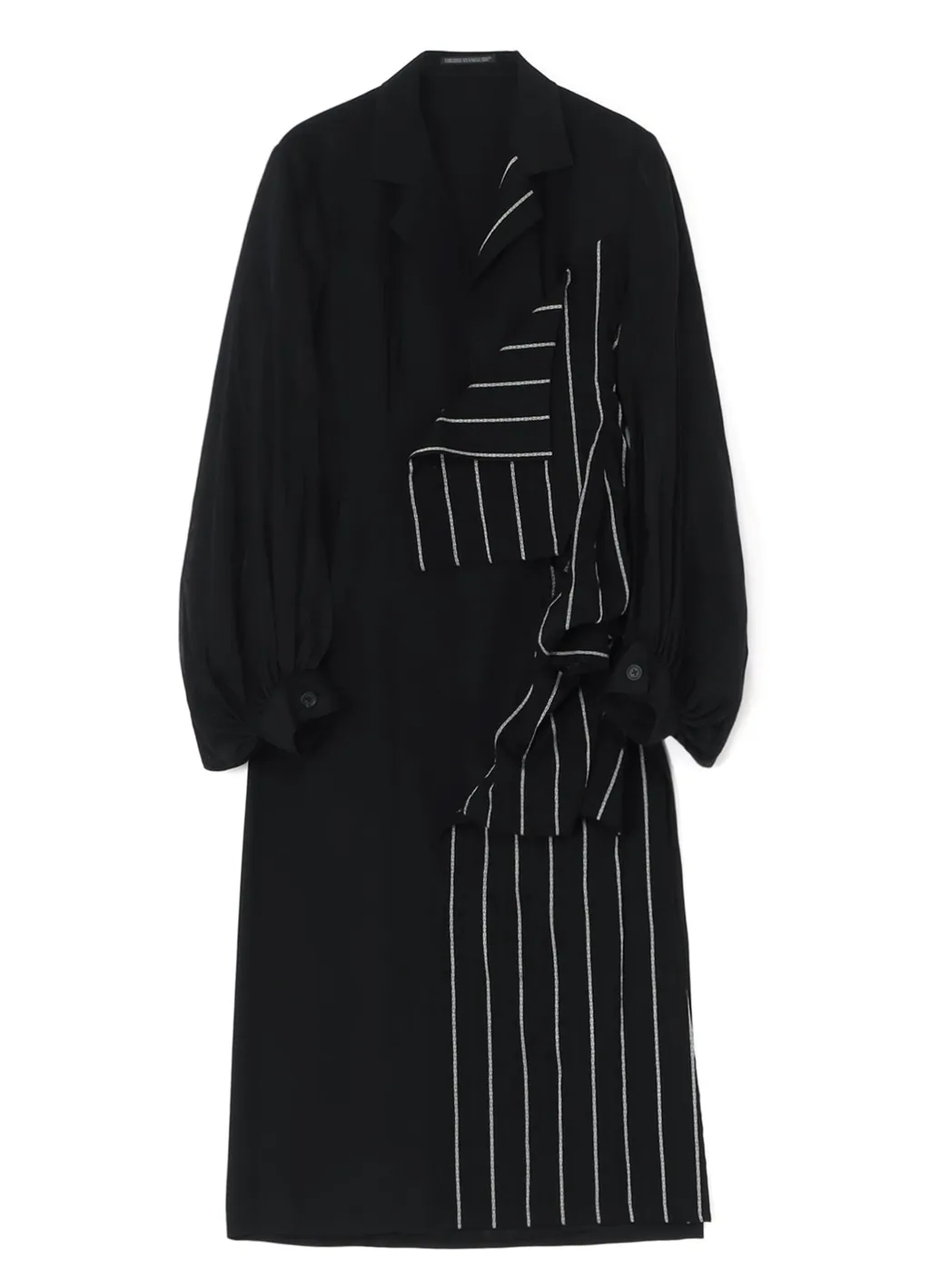 <207/1>+<014/1> Bishop Sleeves Long Coat