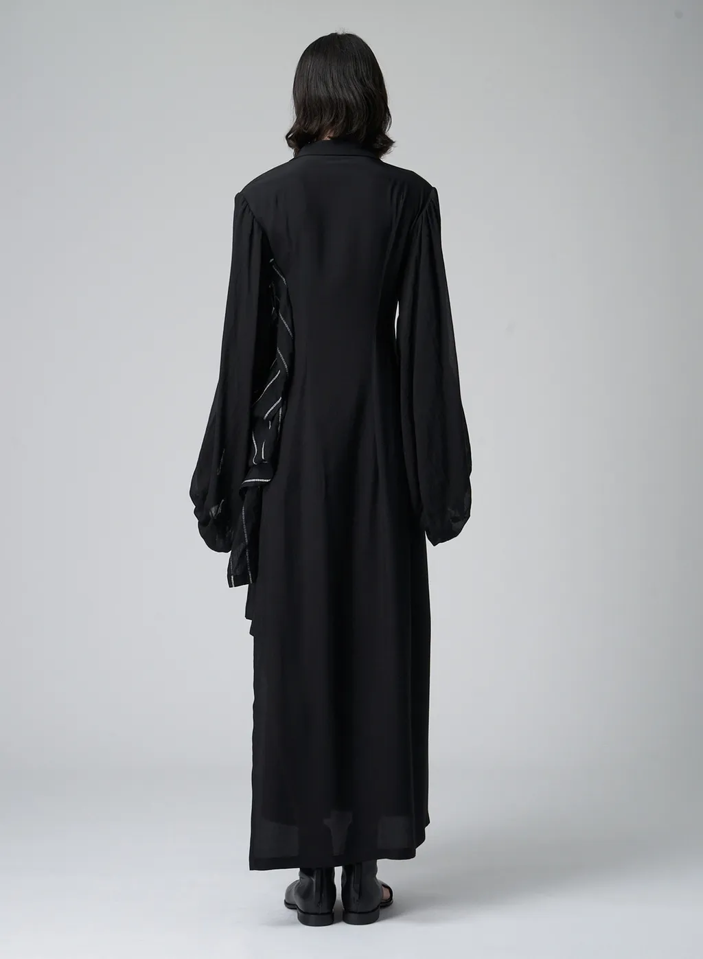 <207/1>+<014/1> Bishop Sleeves Long Coat