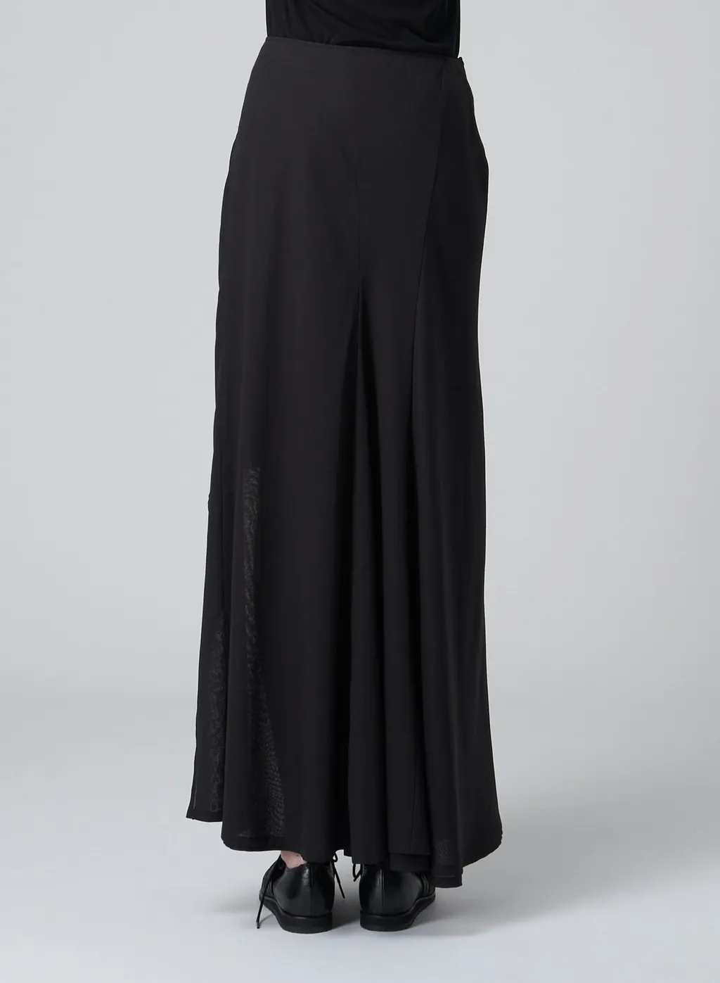 100/2 Georgette L Rounded Double Layered S