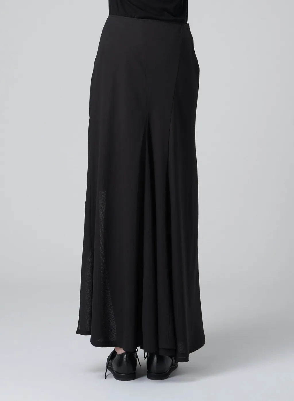 100/2 Georgette L Rounded Double Layered S