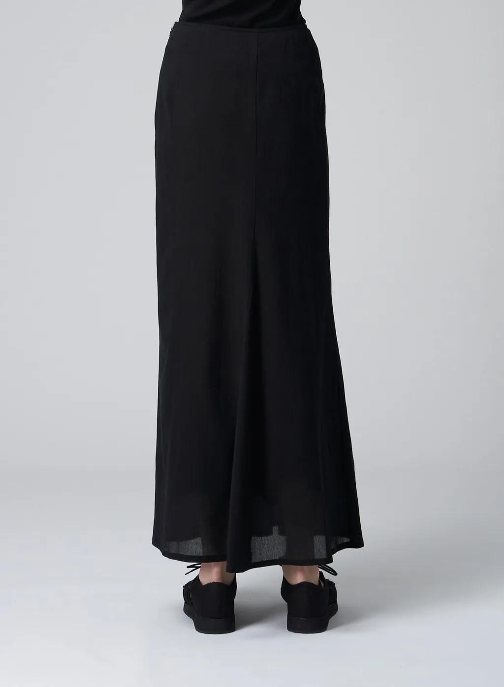 C/Chiffon Double Layered Right Side Flare S