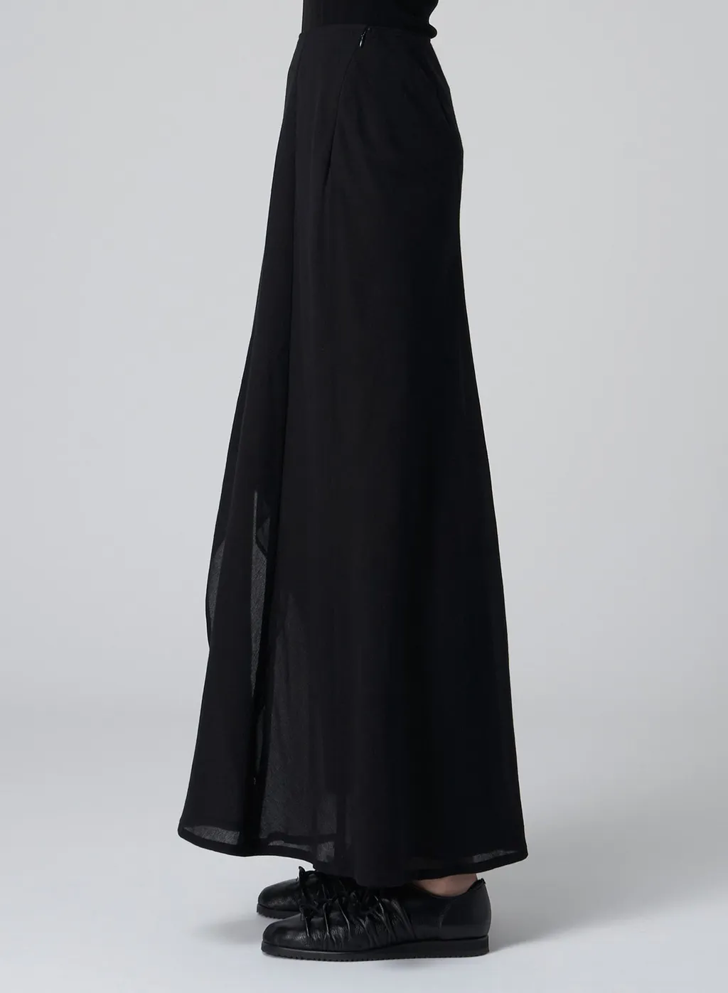 C/Chiffon R Rounded Double Layered S