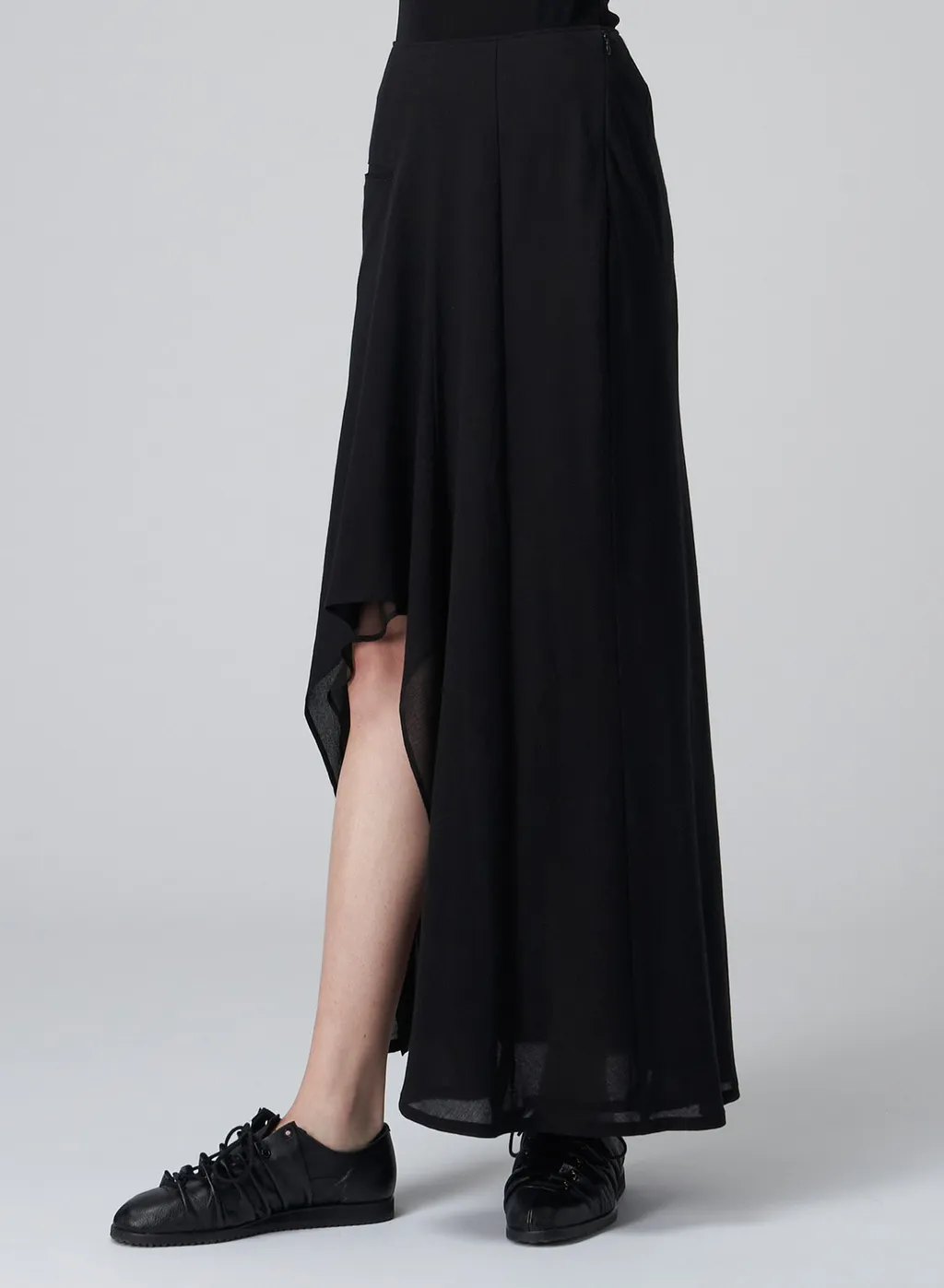 C/Chiffon R Rounded Double Layered S
