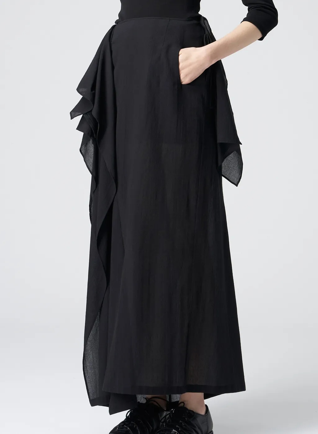 C/Chiffon Reversed Seam P Long S