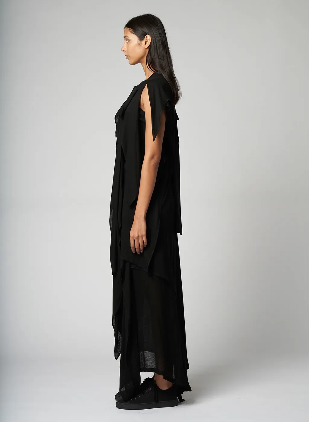 Ry/Double Gauze Plush Draping B