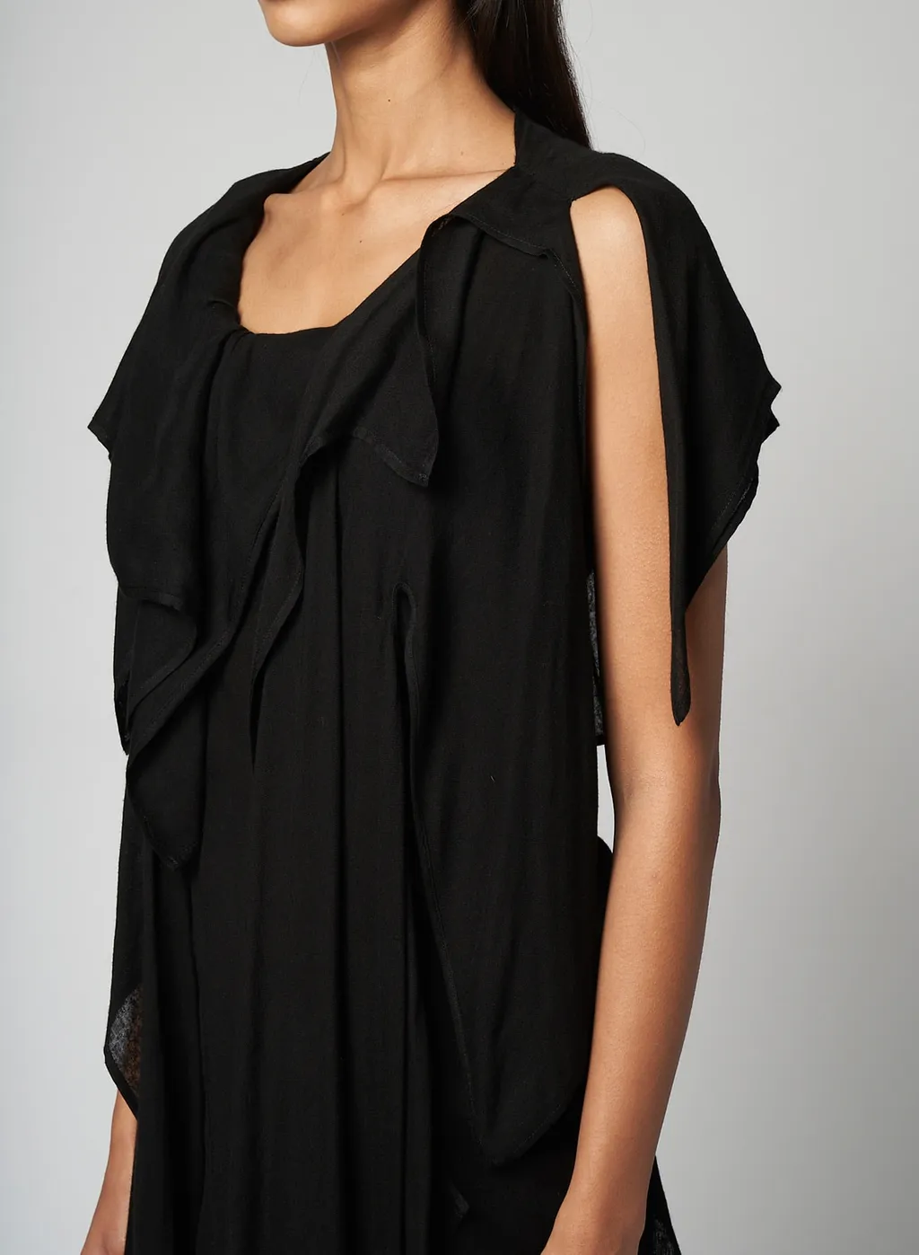 Ry/Double Gauze Plush Draping B