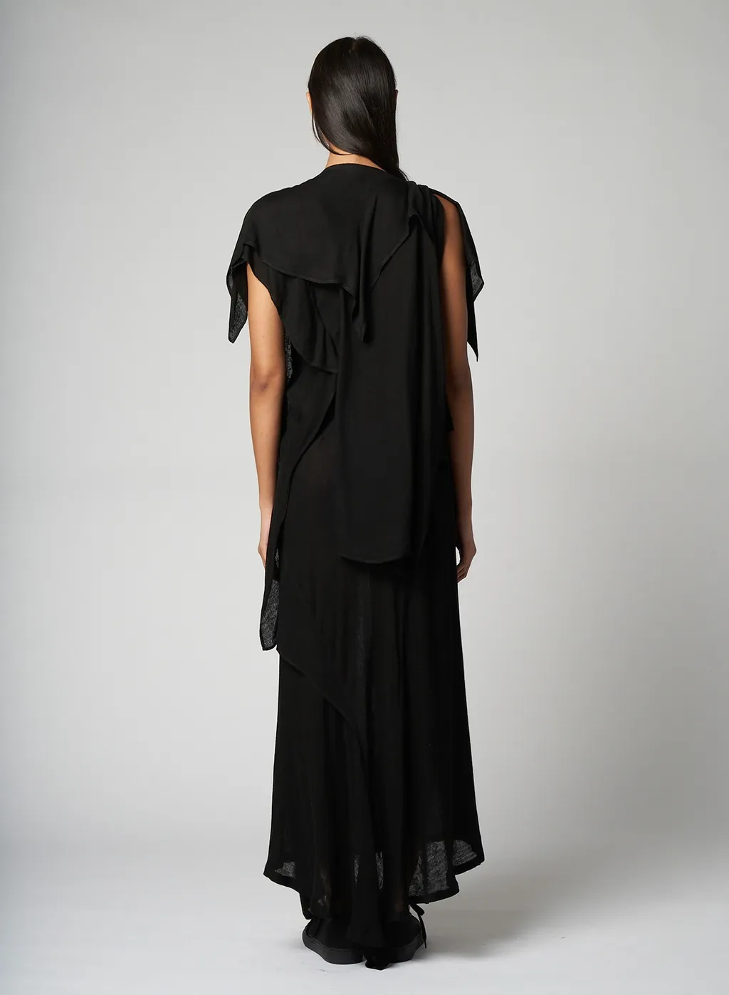 Ry/Double Gauze Plush Draping B