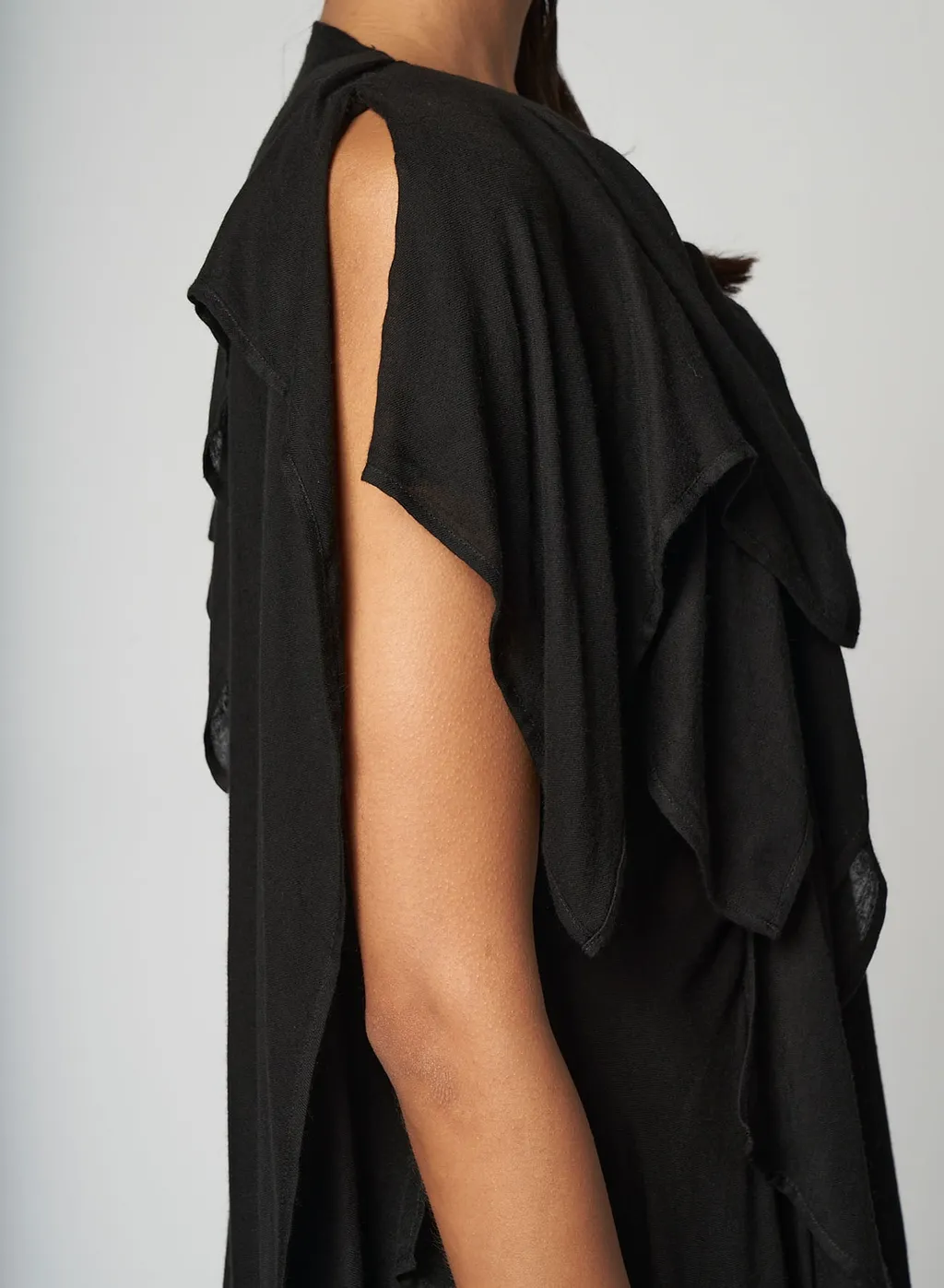 Ry/Double Gauze Plush Draping B