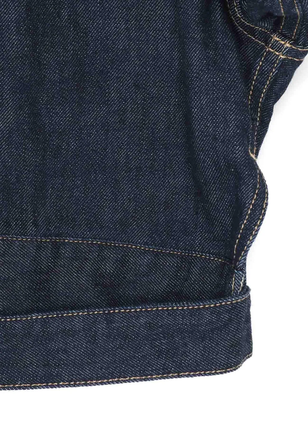 10 Oz Uneven Yarn Denim P.T Short Blouson