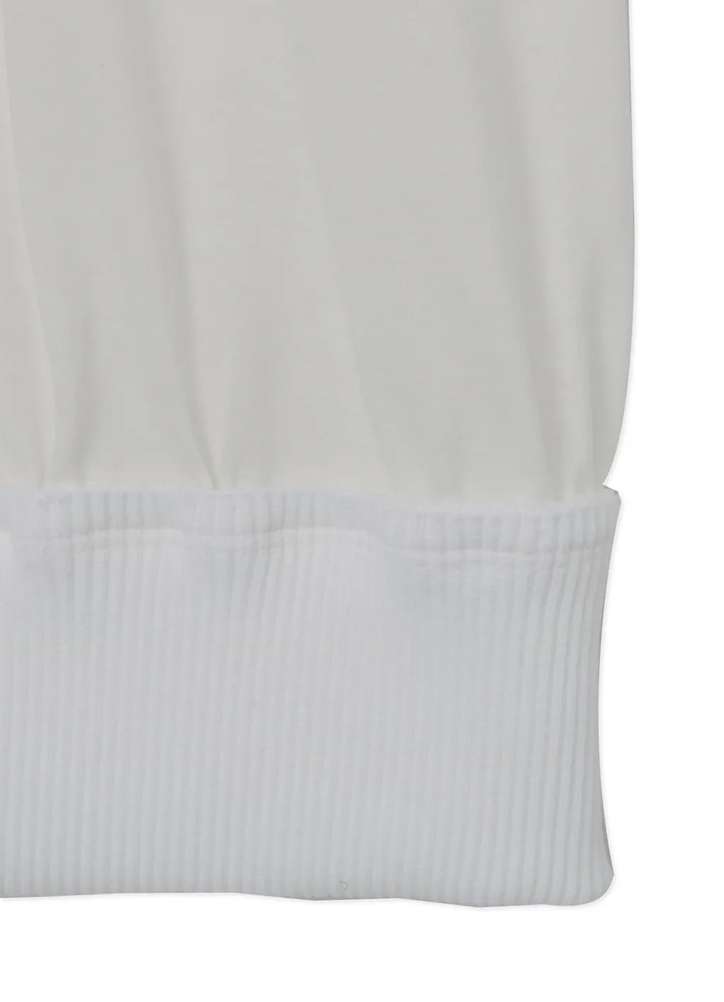 30/ Cotton Jersey Dress With Uneven Hemline