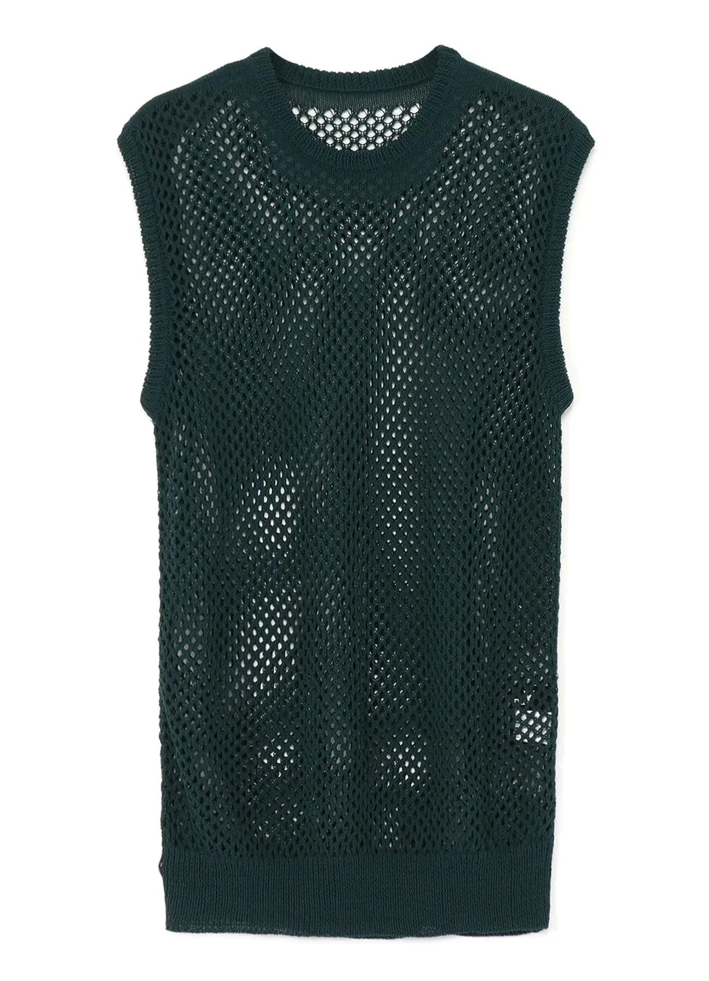 Cotton/Nylon Mesh Knitted Vest