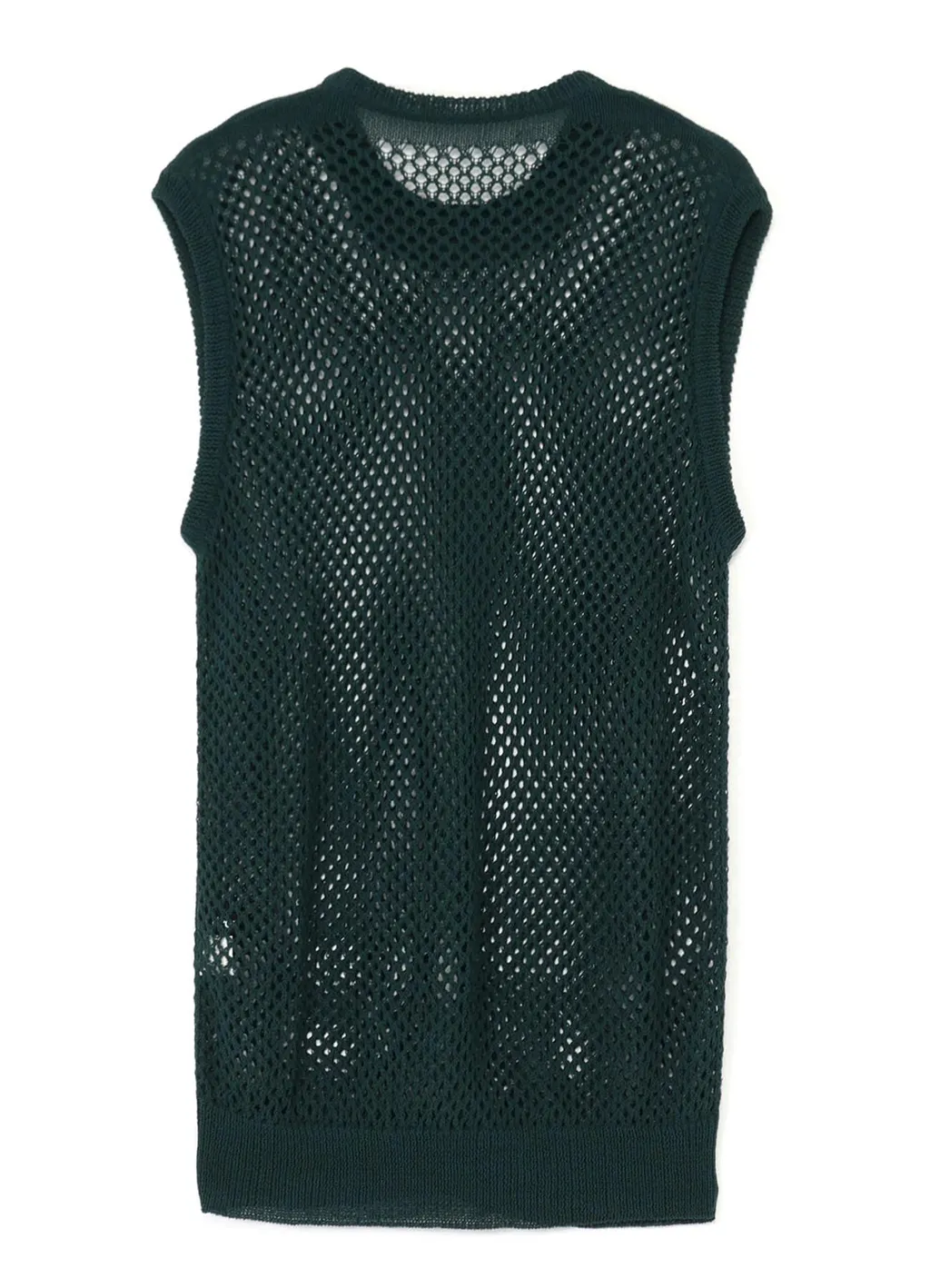 Cotton/Nylon Mesh Knitted Vest