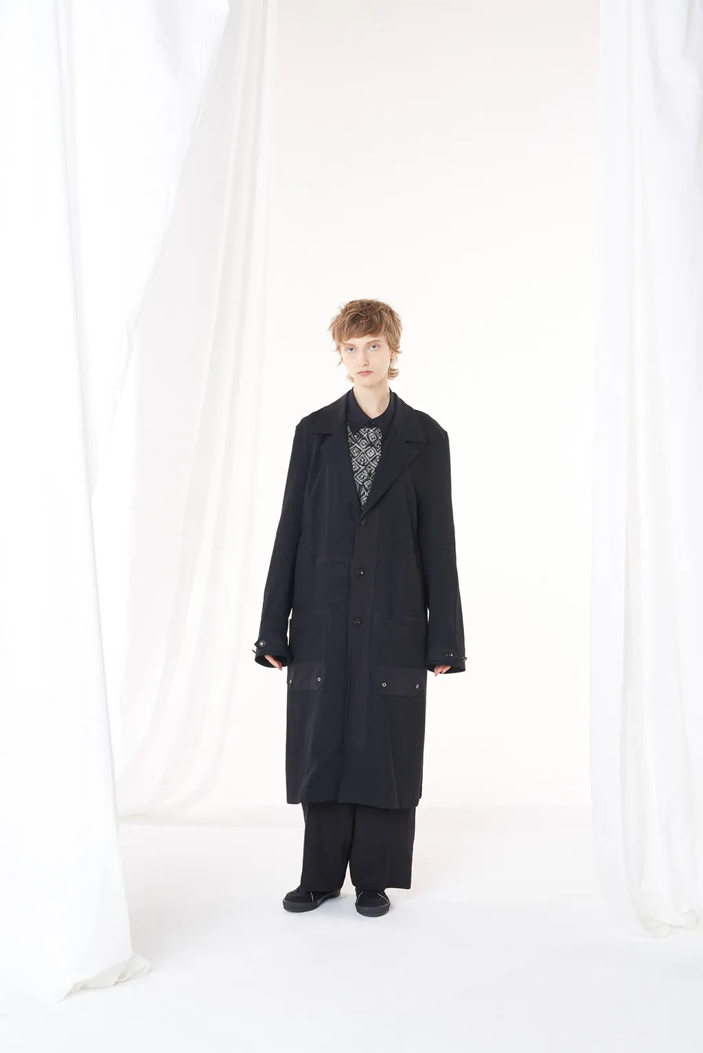 L/C/N Water Repellent Weather Long Work Coat
