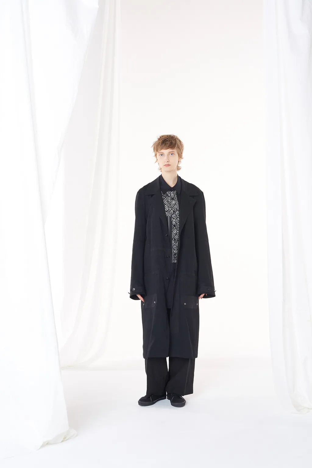 L/C/N Water Repellent Weather Long Work Coat