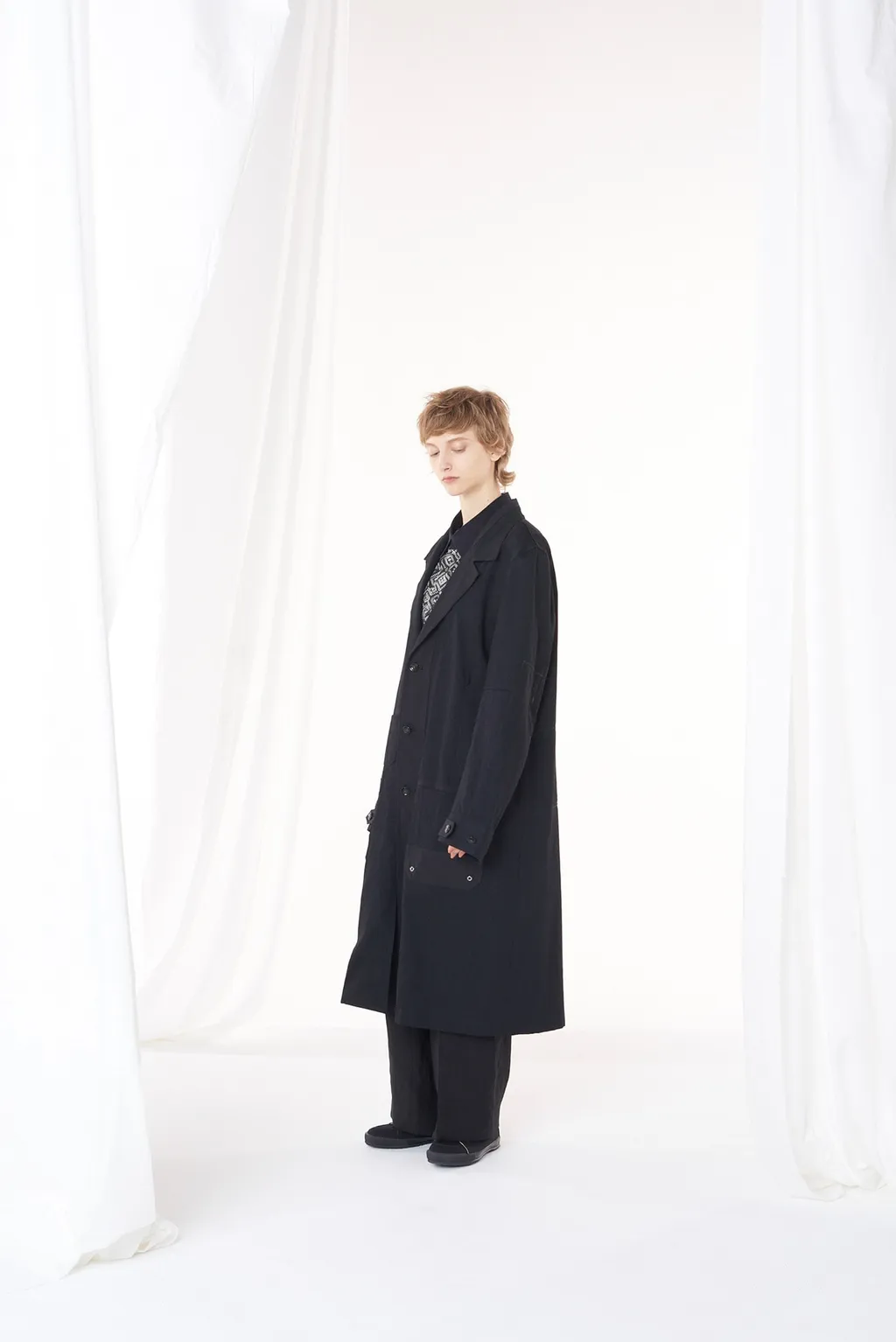 L/C/N Water Repellent Weather Long Work Coat
