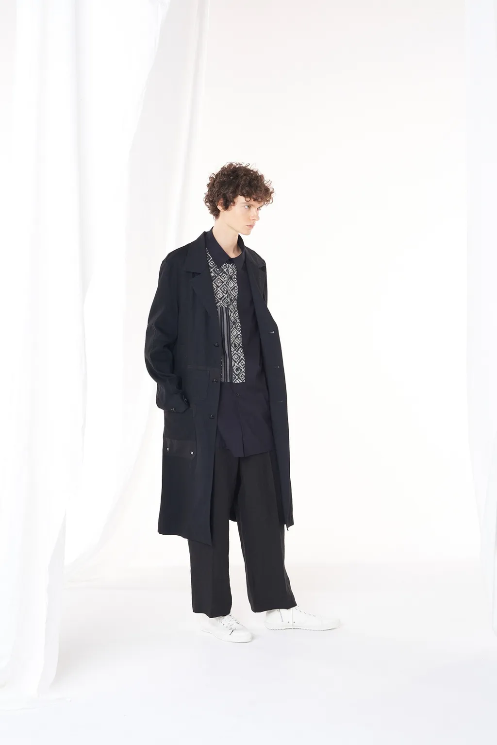 L/C/N Water Repellent Weather Long Work Coat