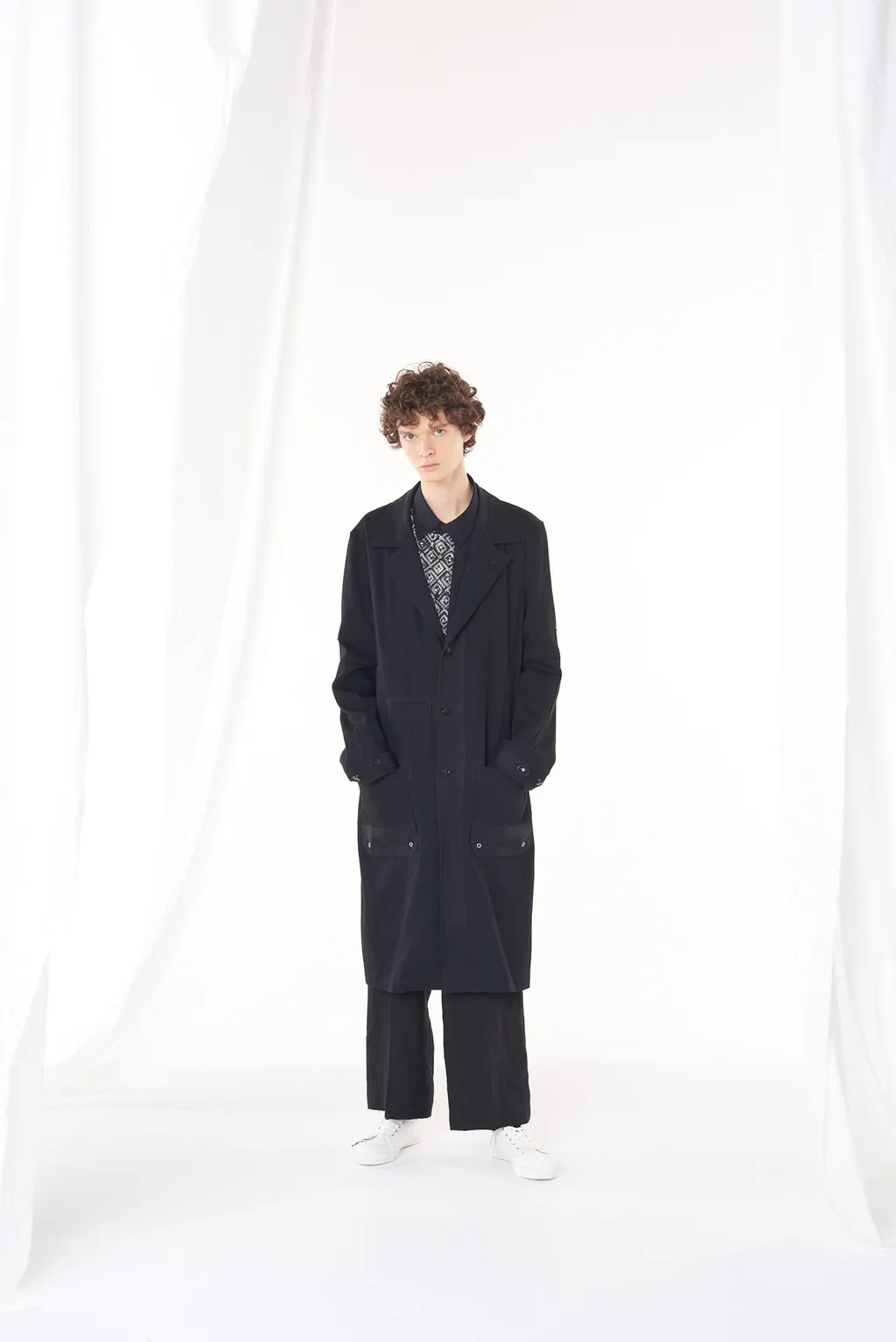 L/C/N Water Repellent Weather Long Work Coat