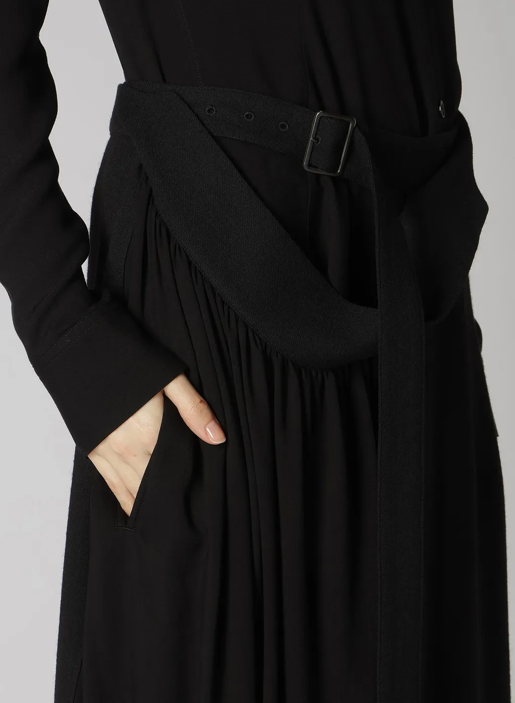 W/Ry Gauze Washer Right Side Cloth Skirt