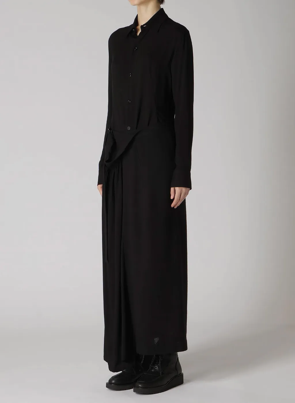 W/Ry Gauze Washer Right Side Cloth Skirt