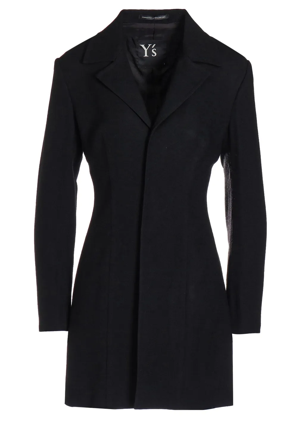 W/Ry Gauze Washer Open Collar Tailored Jacket