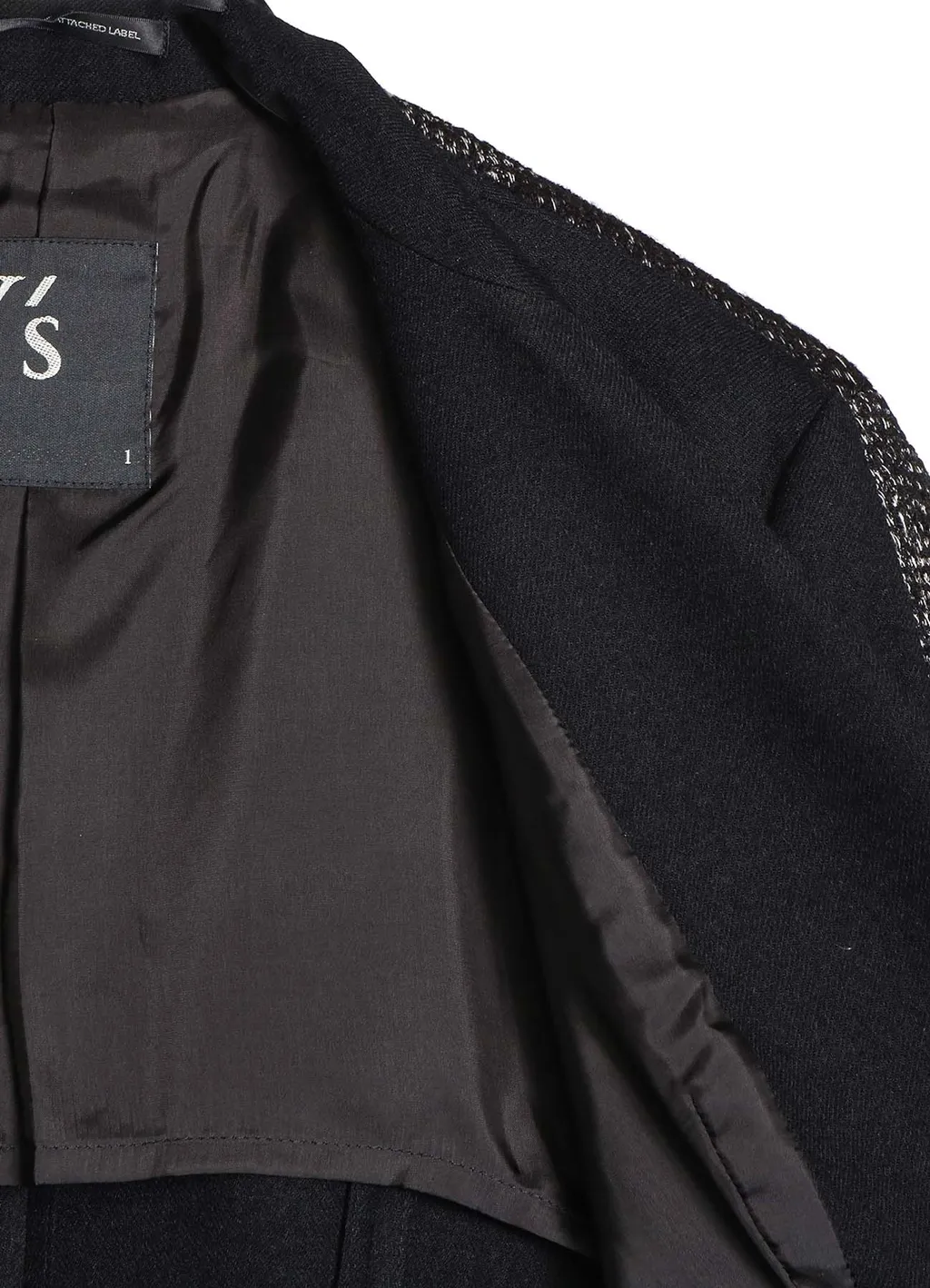 W/Ry Gauze Washer Open Collar Tailored Jacket