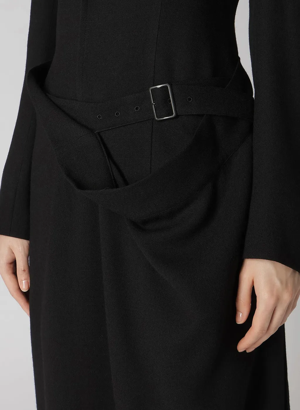 W/Ry Gauze Washer Open Collar Tailored Jacket