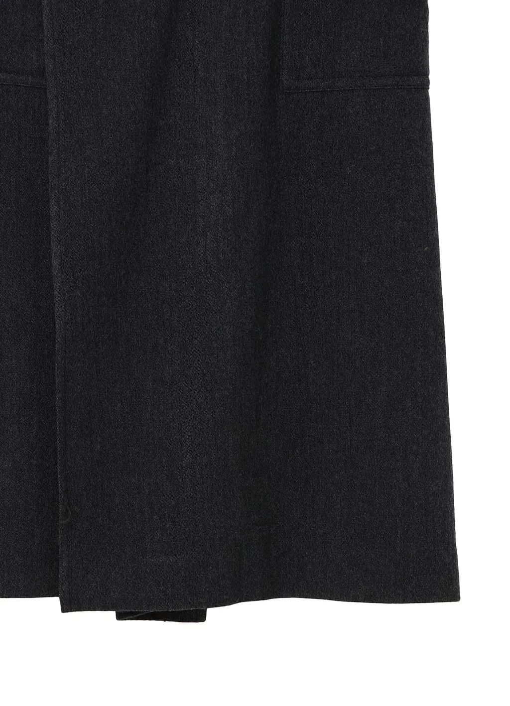 Stretch Flannel Trench Coat