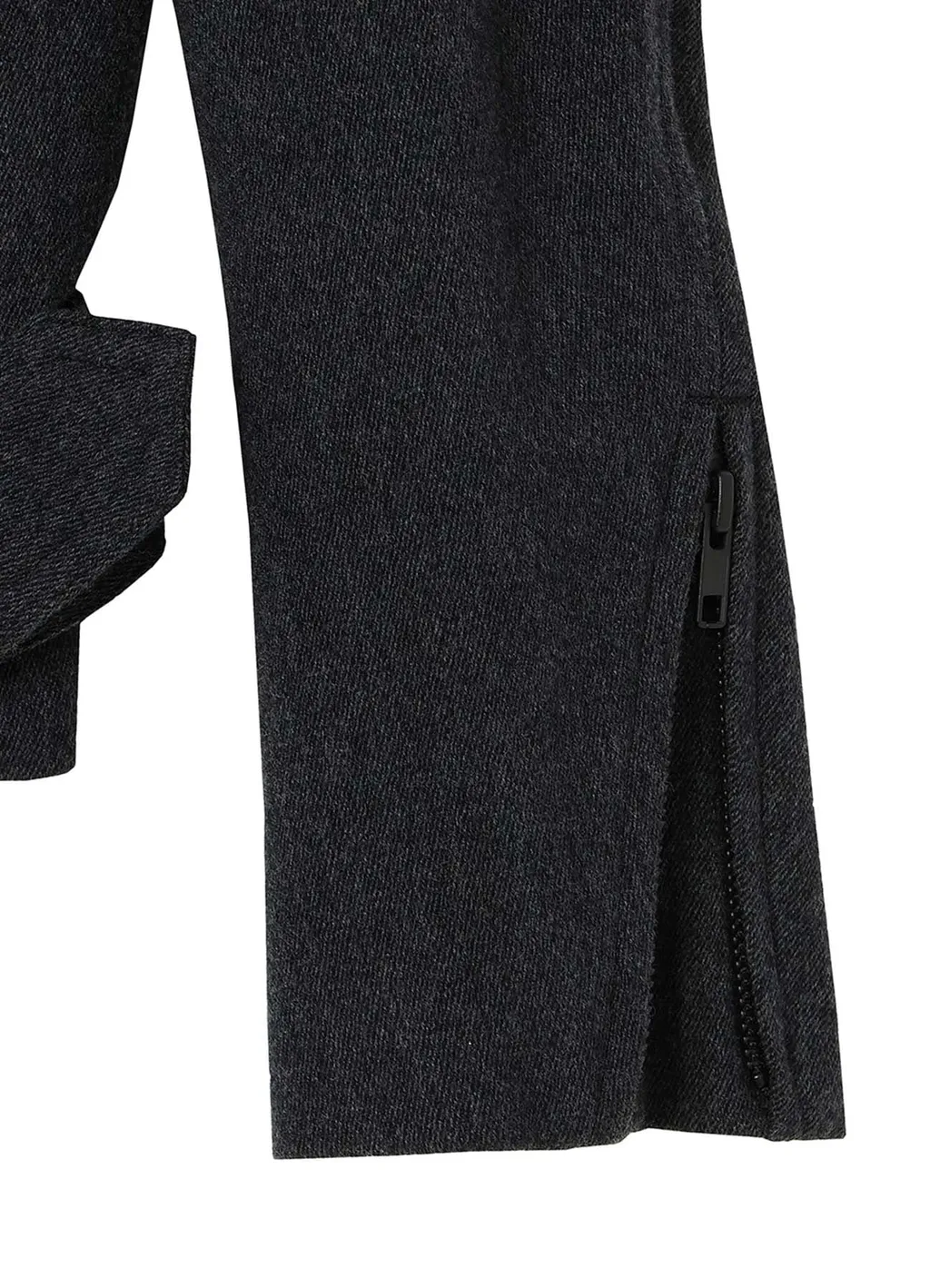 Stretch Flannel Biker Jacket