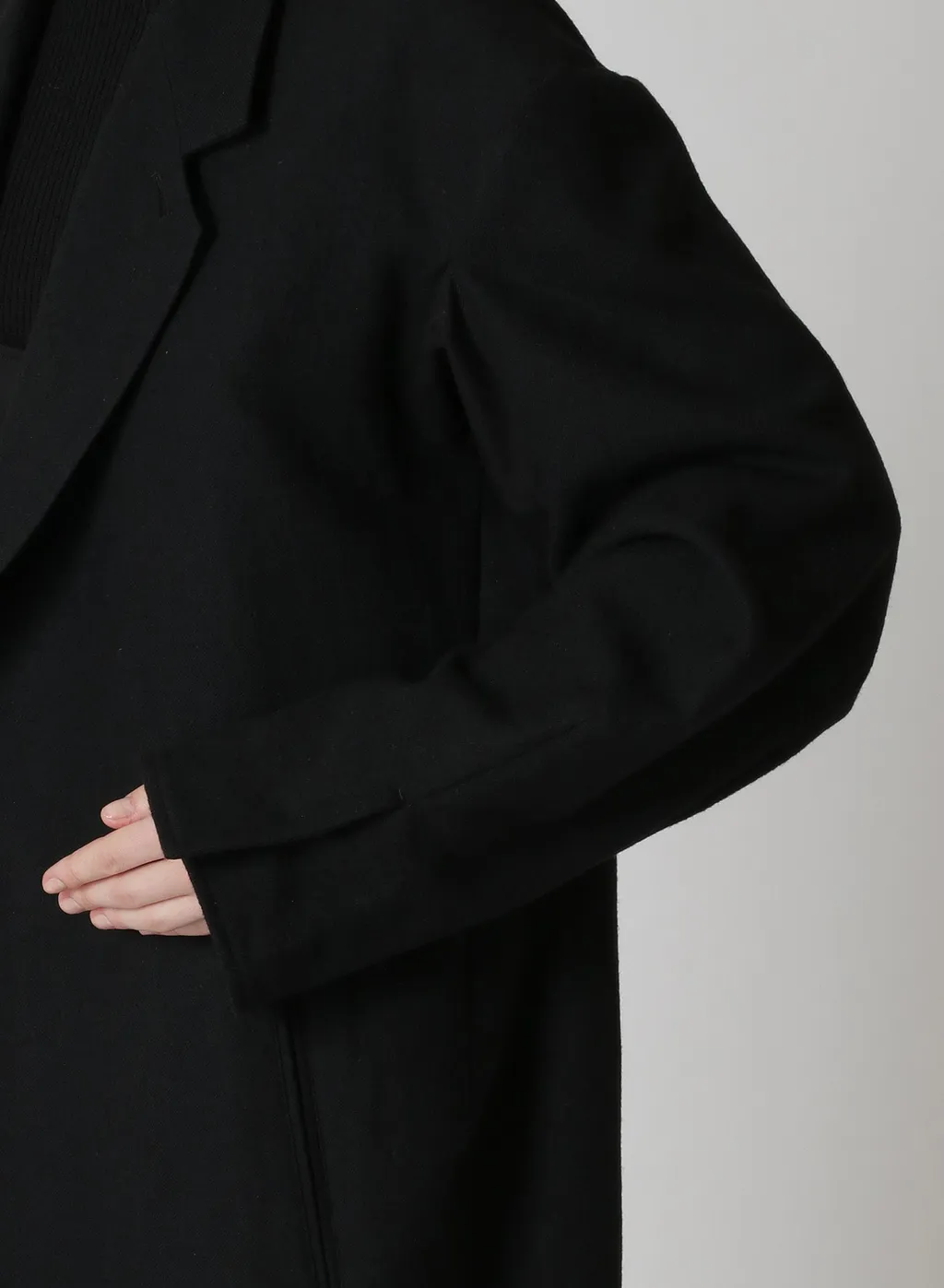 2/48 Shrunken Wool Serge Tailored Coat