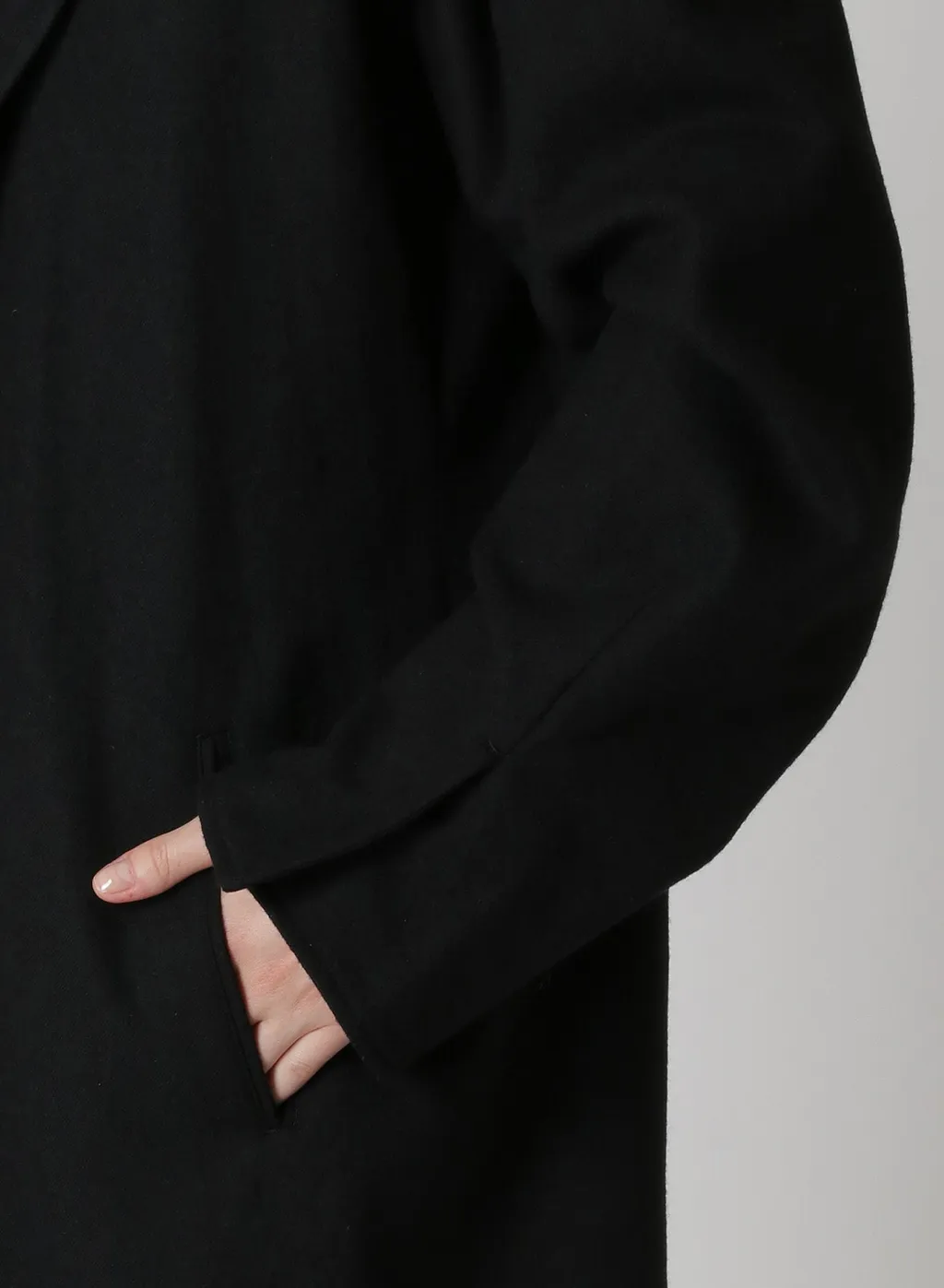 2/48 Shrunken Wool Serge Tailored Coat