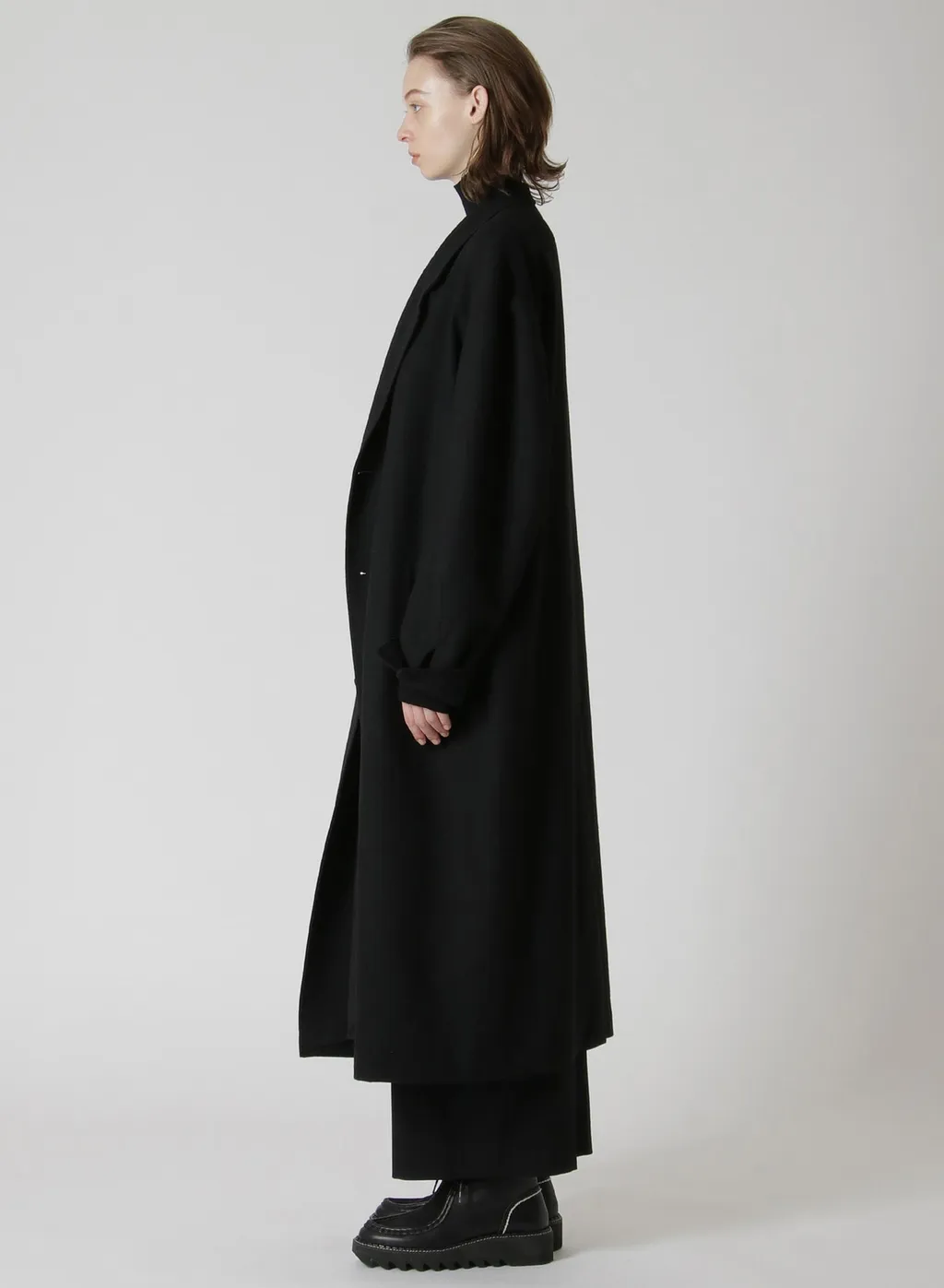 2/48 Shrunken Wool Serge Tailored Coat