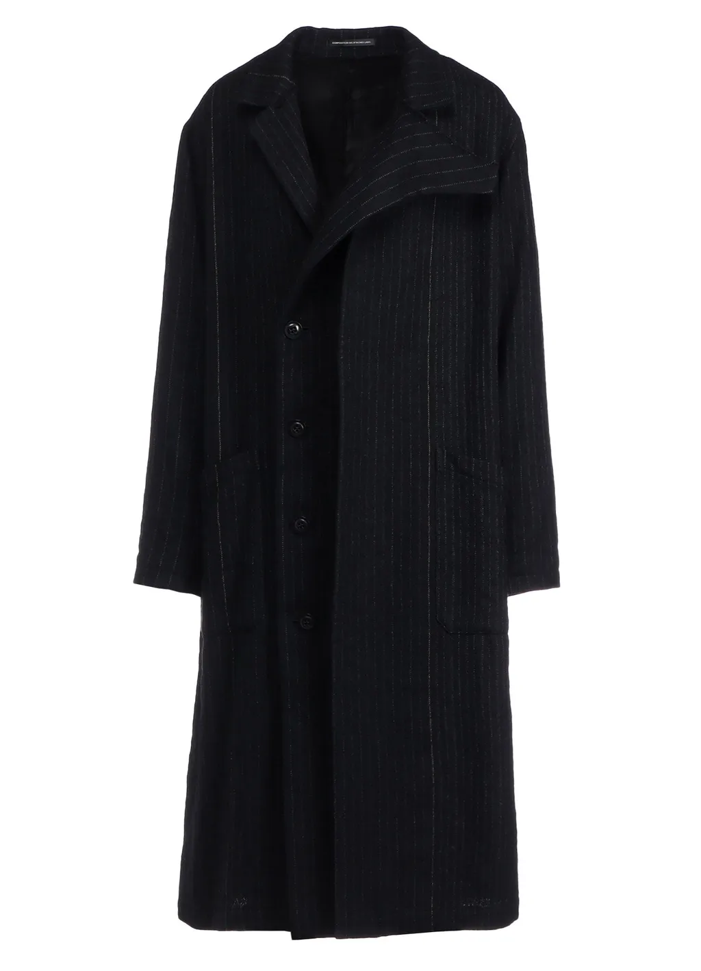 Wool Pinstripe Left Facing Jacket