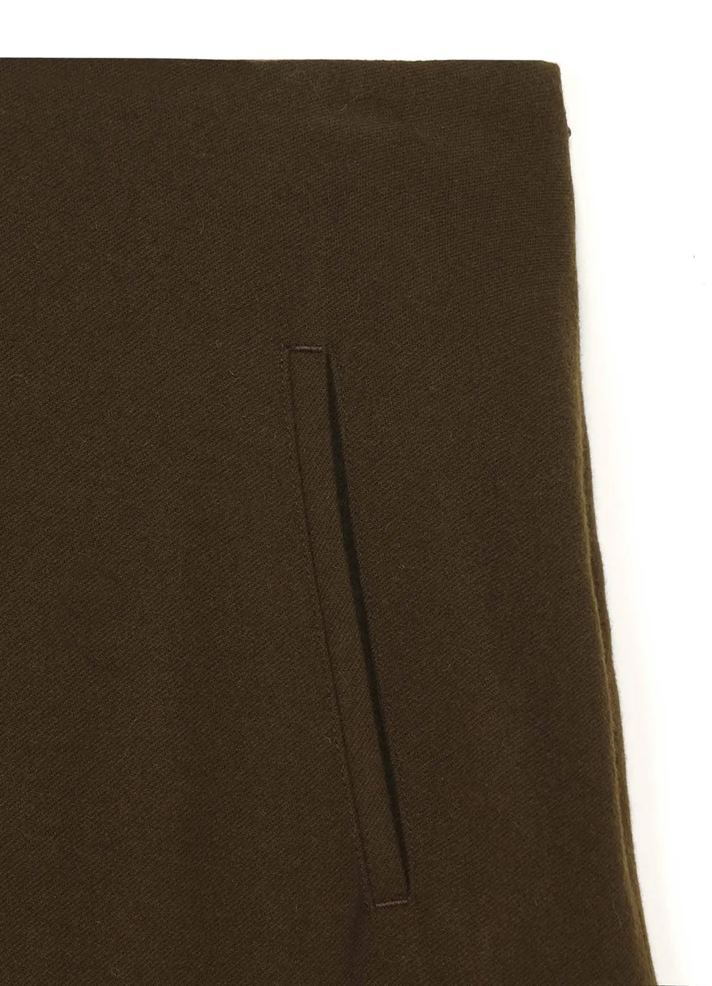 Wool Flannel Skirt-Pants